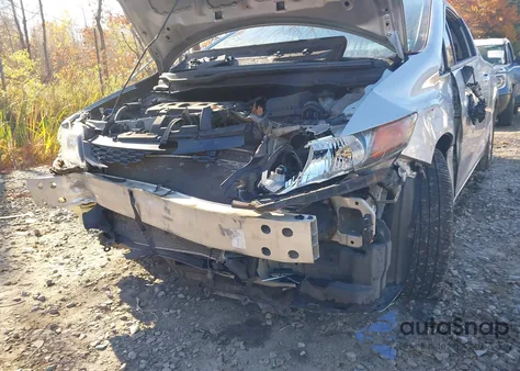 2012 Honda Civic Ex from USA, damaged, VIN 2HGFG3B86CH530355